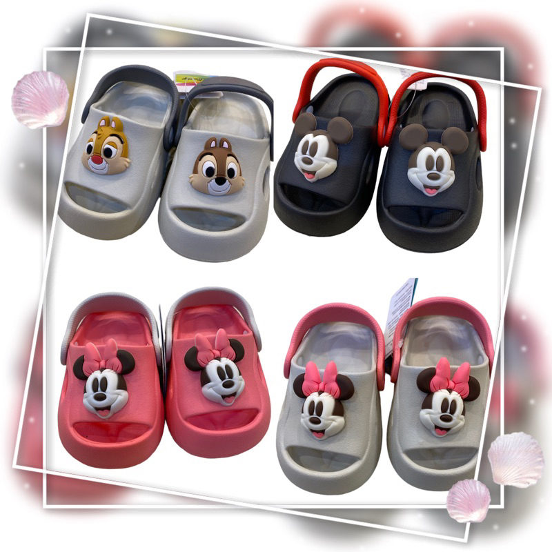 迪士尼新款上市😘米奇🎊米妮🎊小熊維尼🌈奇奇蒂蒂🎊兒童拖鞋🌹防水拖鞋 洞洞鞋 水鞋