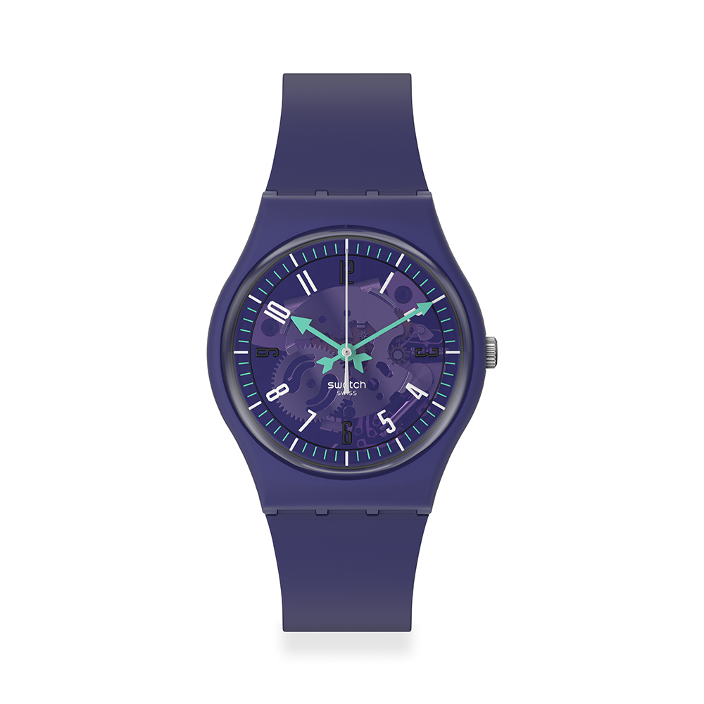 【SWATCH】Gent 原創系列手錶 PHOTONIC PURPLE (34mm) 男錶 女錶 手錶 SO28V102