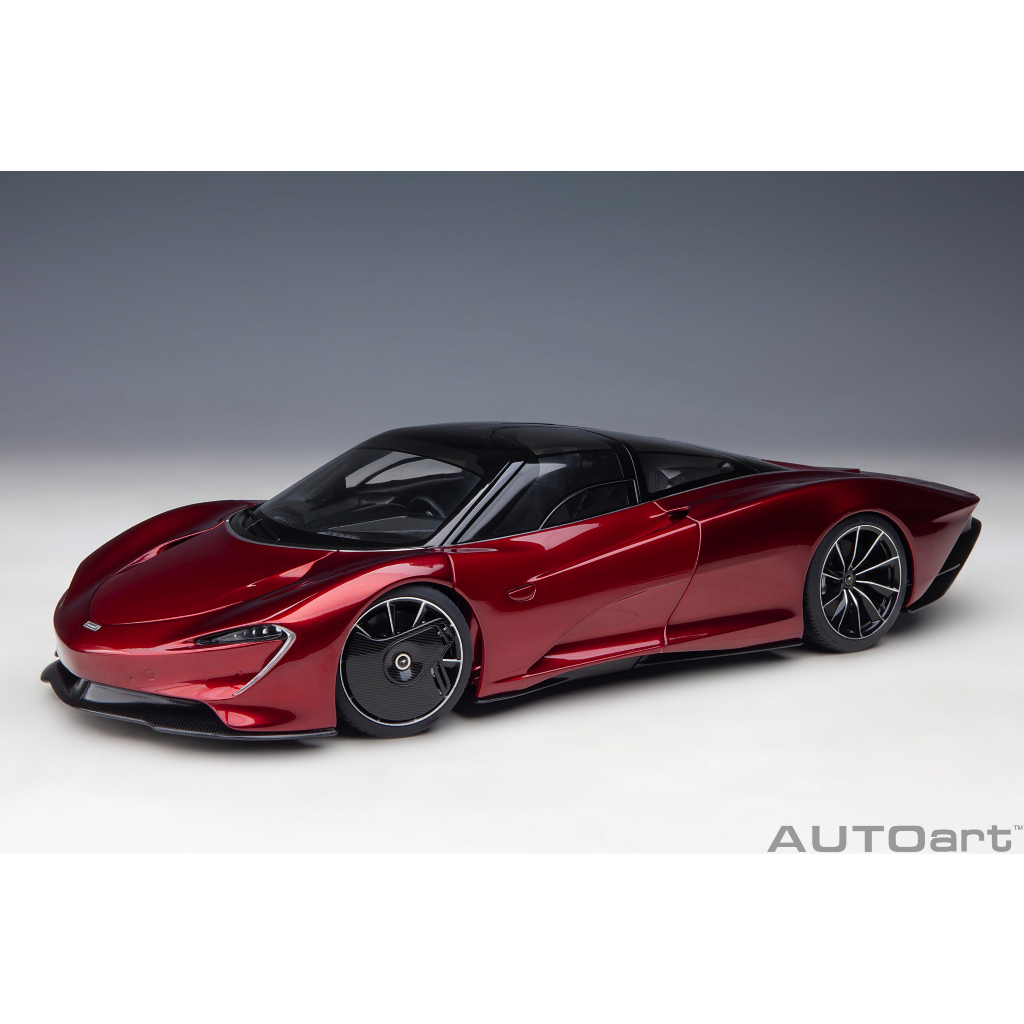&lt;新品預購&gt; Autoart 1:18 McLaren Speedtail (紅)