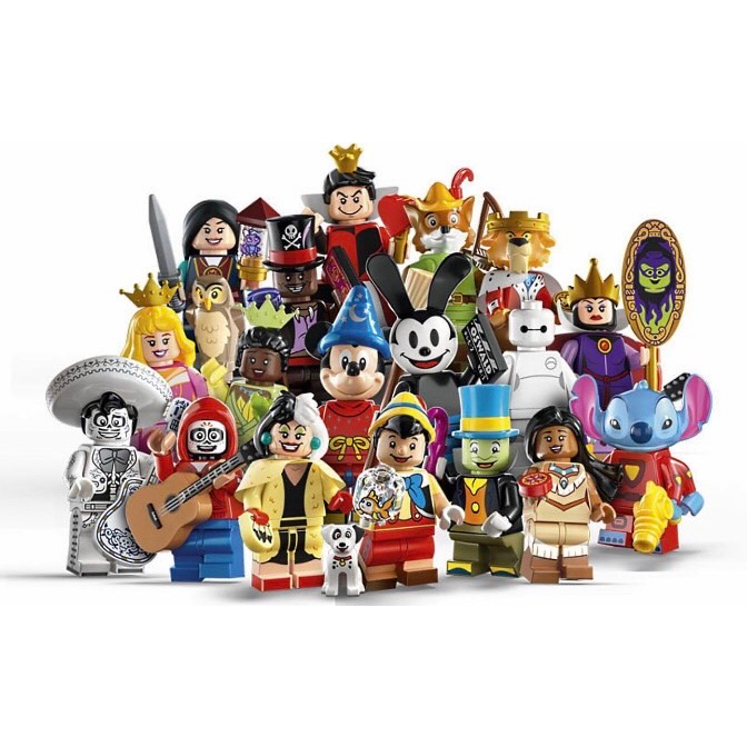 【積木2010】樂高 LEGO 71038 迪士尼 100週年 人偶包 / 共18種人偶一套 / 全新未拆袋