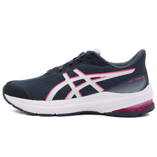 ASICS 亞瑟士 GT-1000 12 GS 鞋帶 慢跑鞋 大童 藍桃 R9616 (1014A296-020)