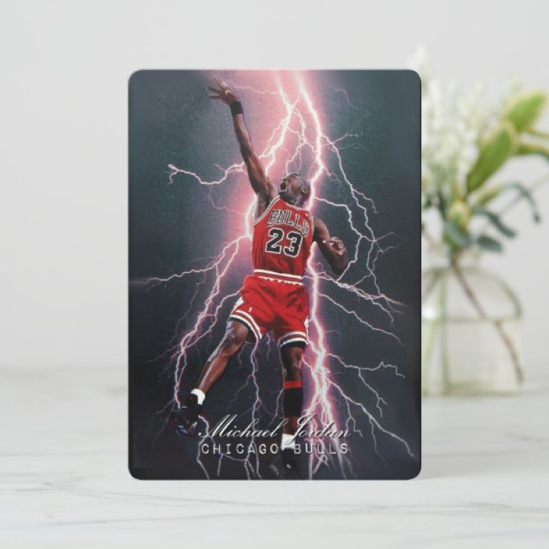 [店長大推!] 籃球大帝 Michael Jordan 閃電造型 悠遊卡E (實體悠遊卡,非貼紙)：麥克喬丹 公牛隊