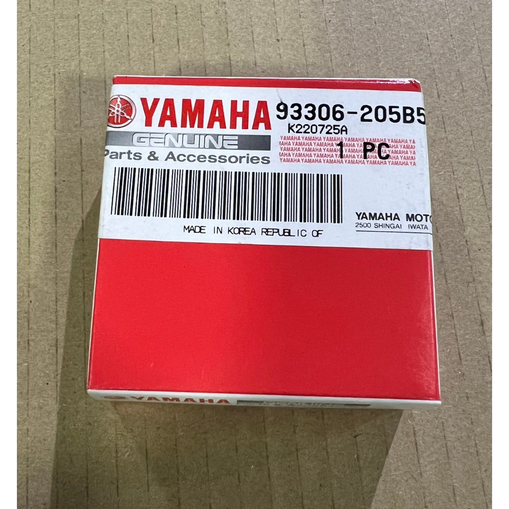 YAMAHA 原廠 培林 軸承 93306-205B5 現貨