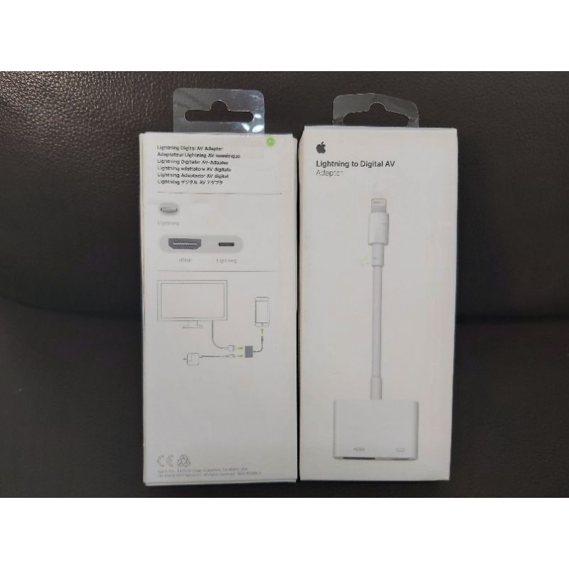 (原廠全新公司貨享保固可面交)Apple HDMI 轉接線 Lightning 數位 AV 轉接器