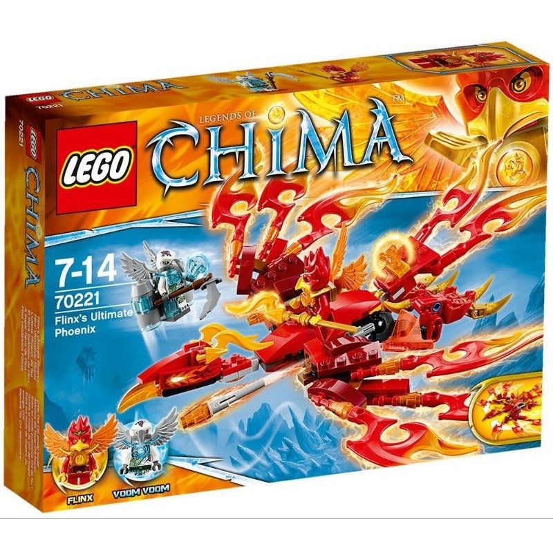 LEGO 70221 樂高 凰太子Flinx 神獸傳奇 Chima