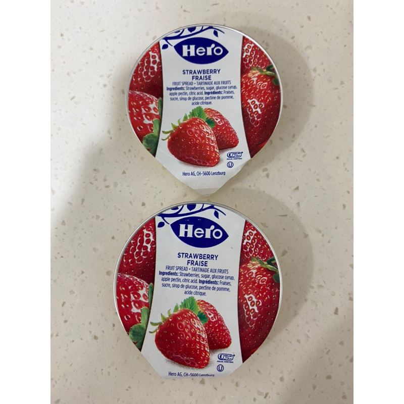 瑞士進口 hero 草莓果醬 迷你果醬草莓