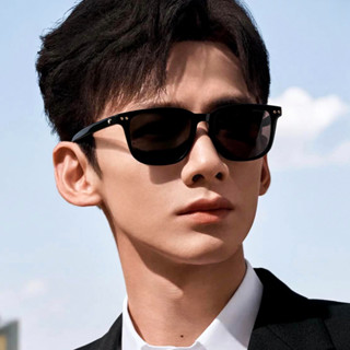 MONTBLANC MB0258SA 萬寶龍墨鏡 │ 六角白星設計白敬亭同款太陽眼鏡 男生品牌眼鏡框【幸子眼鏡】