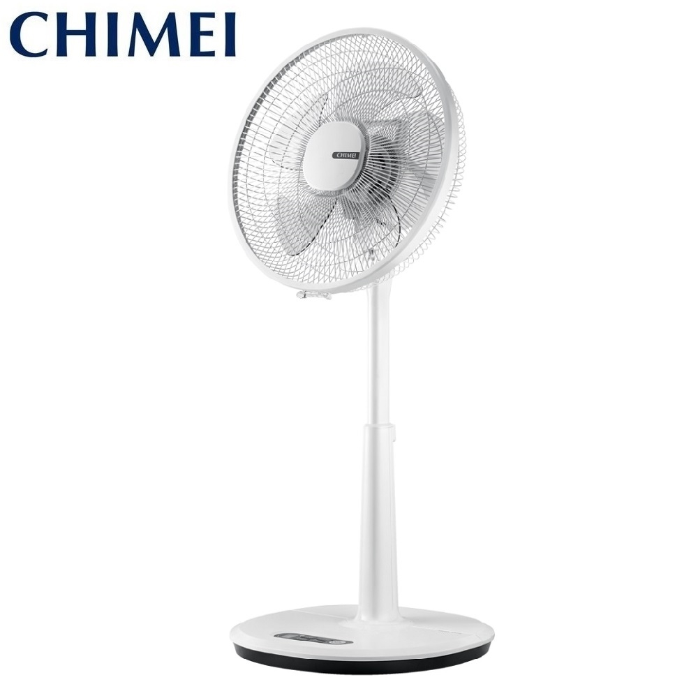 外箱NG福利品【CHIMEI 奇美】16吋DC節能微電腦ECO遙控擺頭電風扇 DF-16F601 台灣製造 立扇電扇風扇