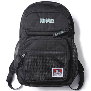 BEN DAVIS BDW-8306-71 CLASS DAYPACK 大容量多層 電腦 後揹包 (黑底綠字) 化學原宿