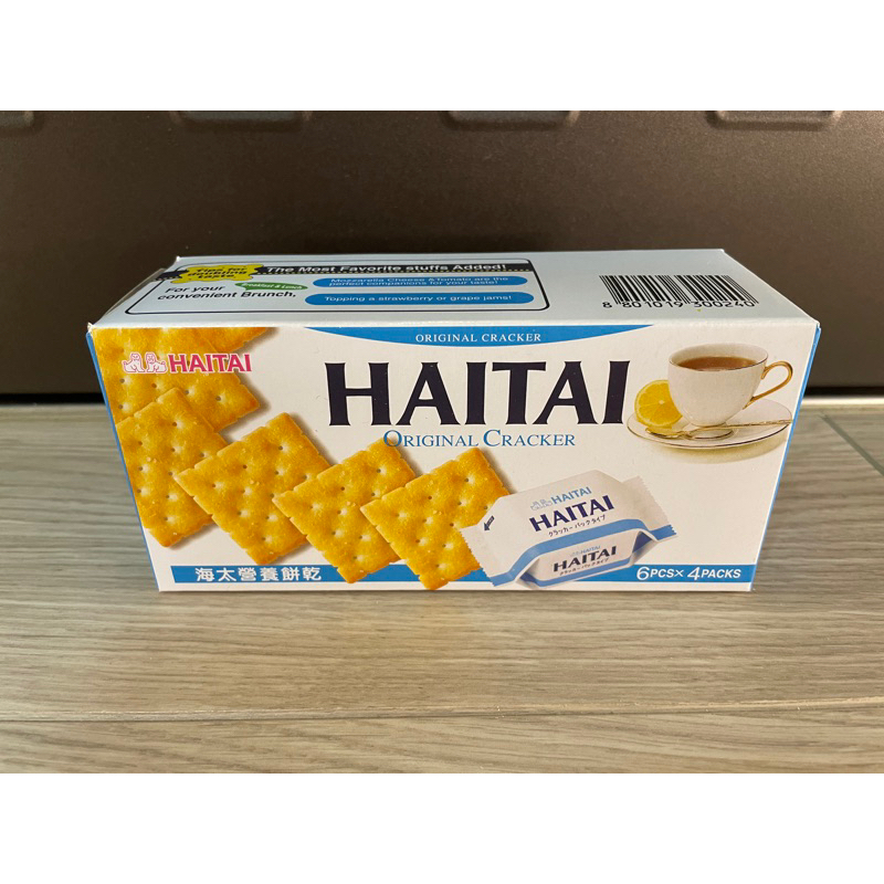 HAITAI 海太 營養餅乾 4包入 每包6片 100g 韓國製