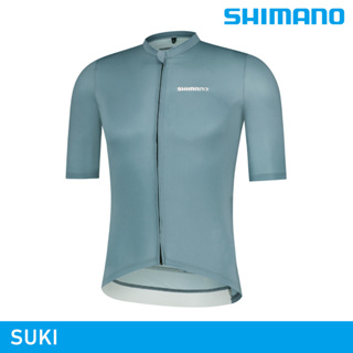 SHIMANO SUKI 短袖車衣 / 靛藍色 (男車衣 自行車衣)