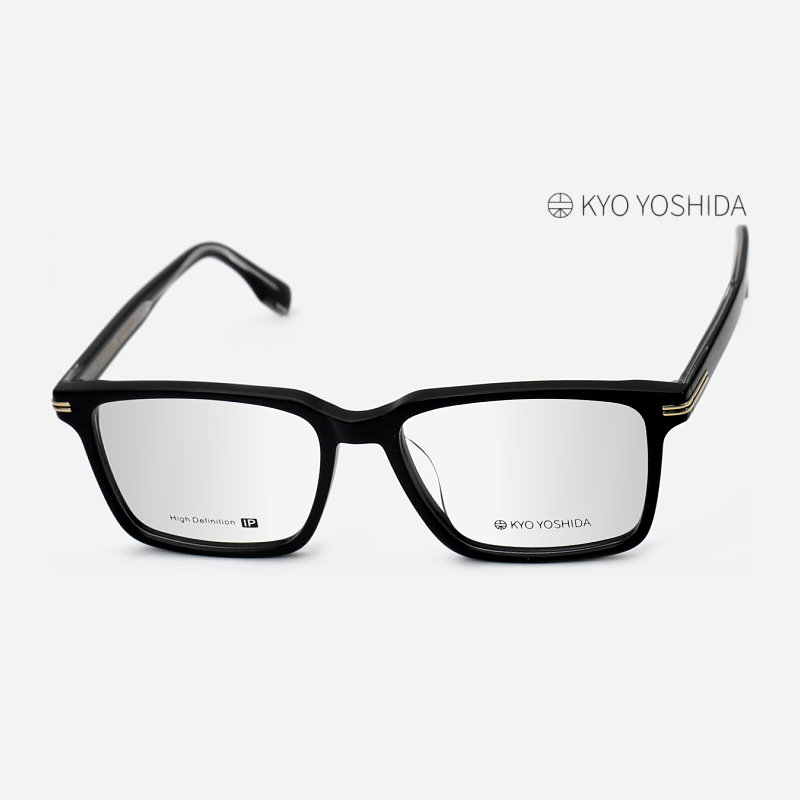 Kyo Yoshida NN-109 日本吉田京眼鏡｜寬臉商務方框眼鏡 男生品牌眼鏡框【幸子眼鏡】