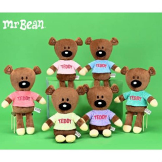 豆豆熊娃娃 豆豆先生 豆豆熊T恤 領巾款 泰迪熊 泰迪 聖誕禮物 交換禮物 豆先生泰迪熊 Mr. Bean Bear