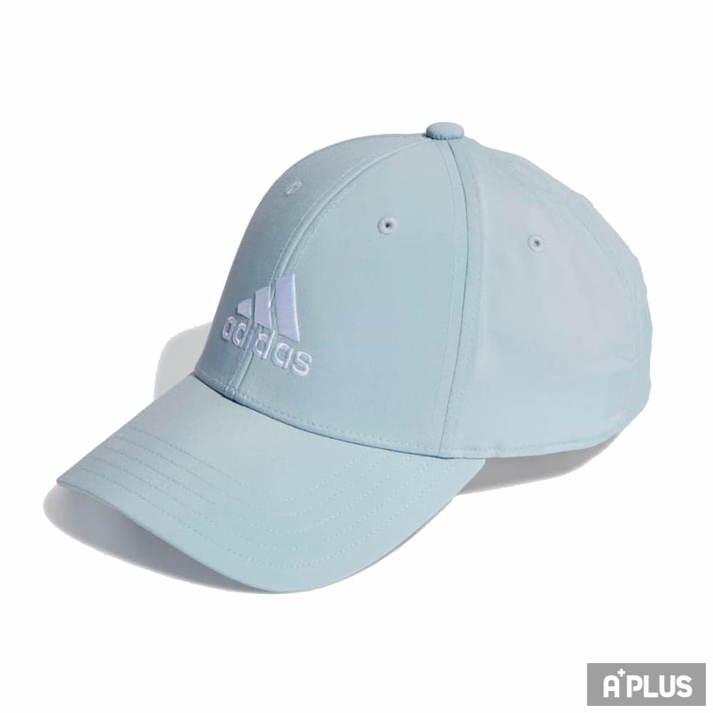 ADIDAS 帽子 運動帽 BBALLCAP LT EMB 淺藍色 -II3554