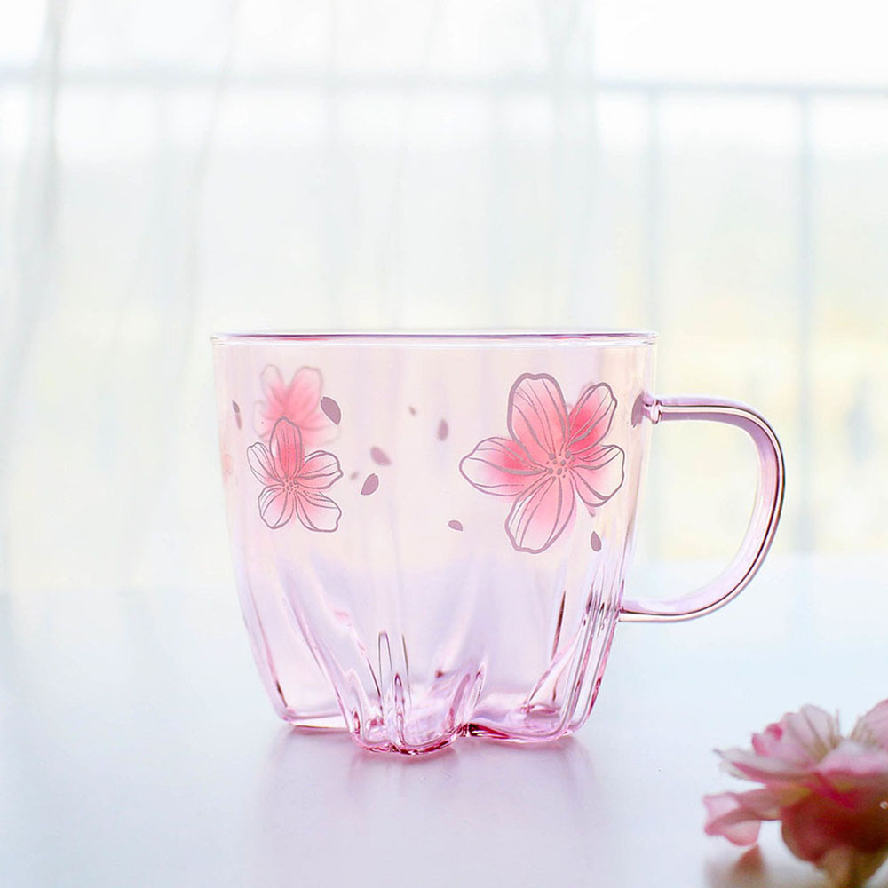 【好玻GOODGLAS】櫻花單層杯《WUZ屋子-台北》櫻花 單層杯 玻璃杯 玻璃 杯 咖啡杯 水杯 送禮 櫻花 花瓣