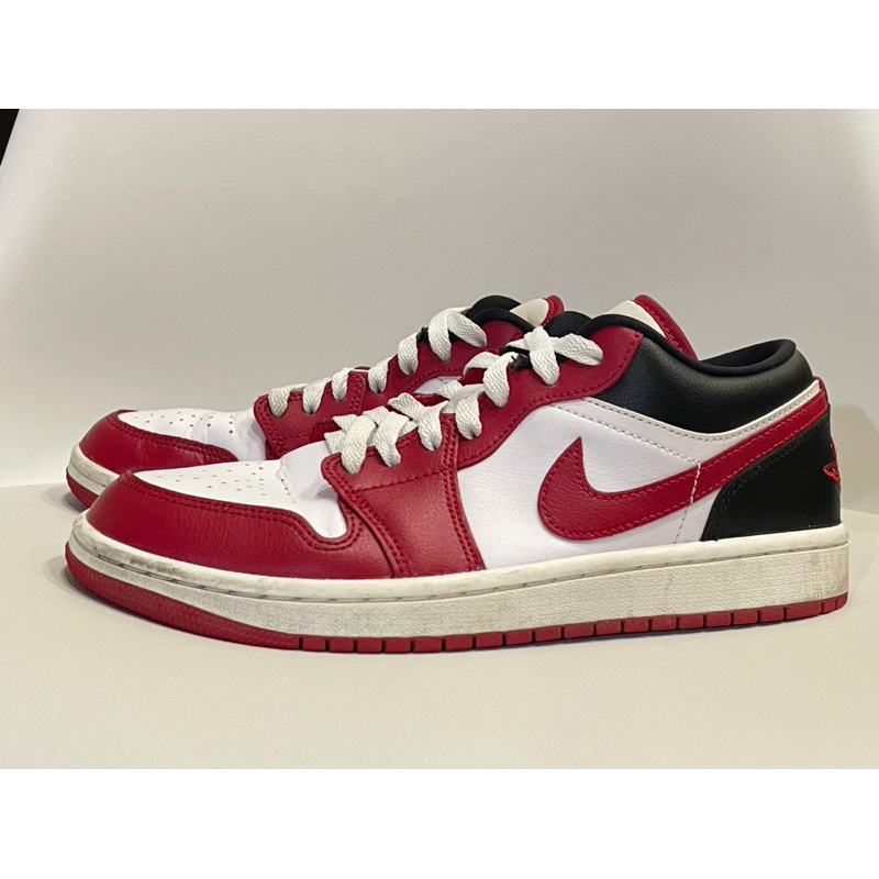 Air Jordan 1 Low Gym Red 紅黑 女鞋 DC0774-160 二手 25cm