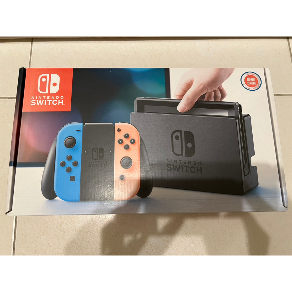 任天堂NS Nintendo Switch主機台灣公司貨 二手(非電力加強版、非OLED版)
