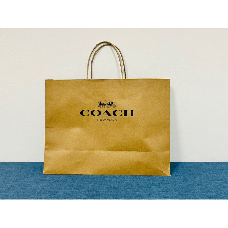 🔺現貨🔺COACH 正品 紙盒 紙袋 禮物紙袋  蔻馳專櫃  禮品袋 包裝袋子 禮物盒