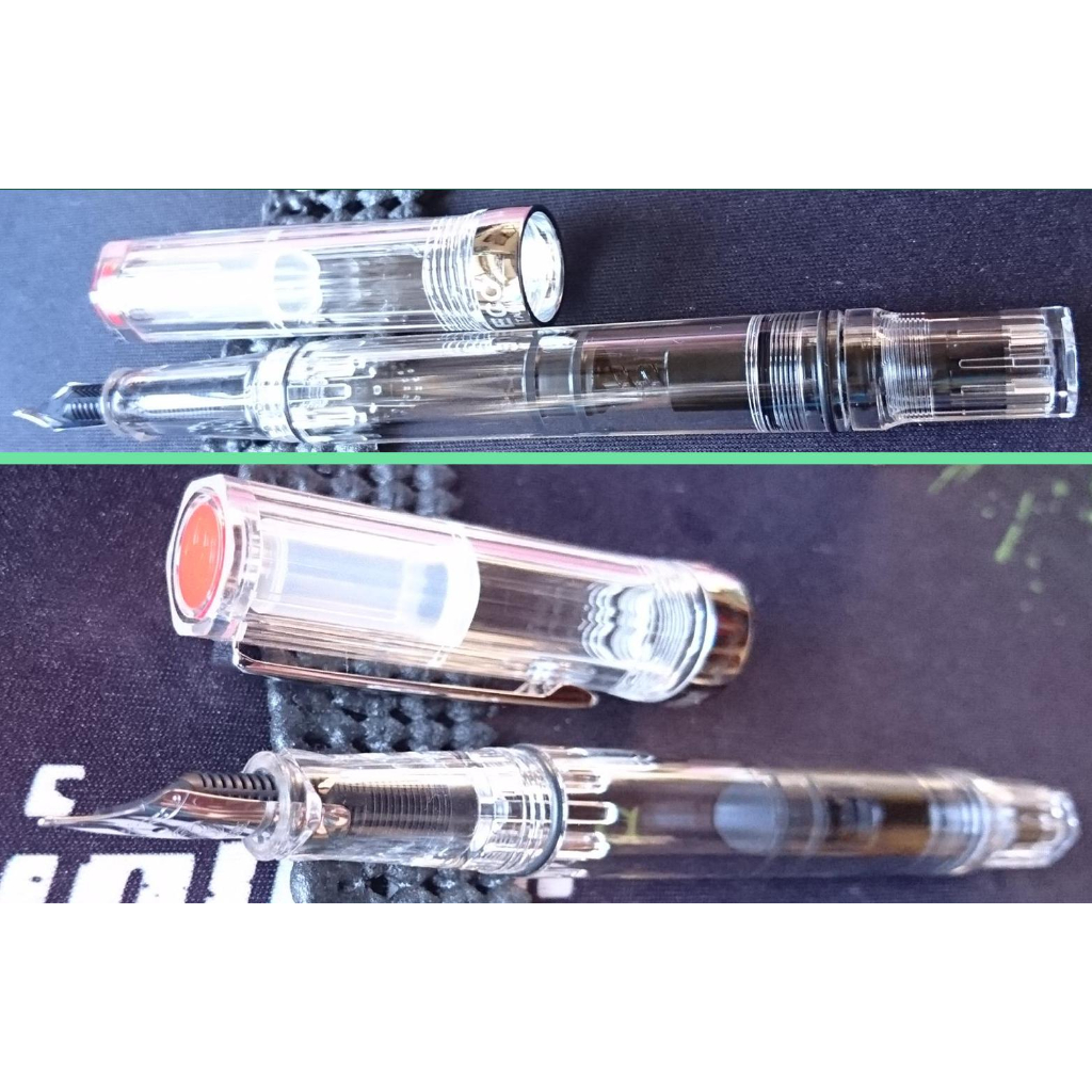 二手 近 全新TWSBI 三文堂 ECO 透明M尖雙面尖 含盒全 活塞上墨鋼筆 580 540 LAMY