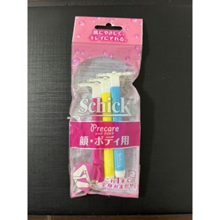 現貨 Schick 舒適牌 舒絲仕女艷彩輕便除毛刀 3入 舒適除毛 輕便好用