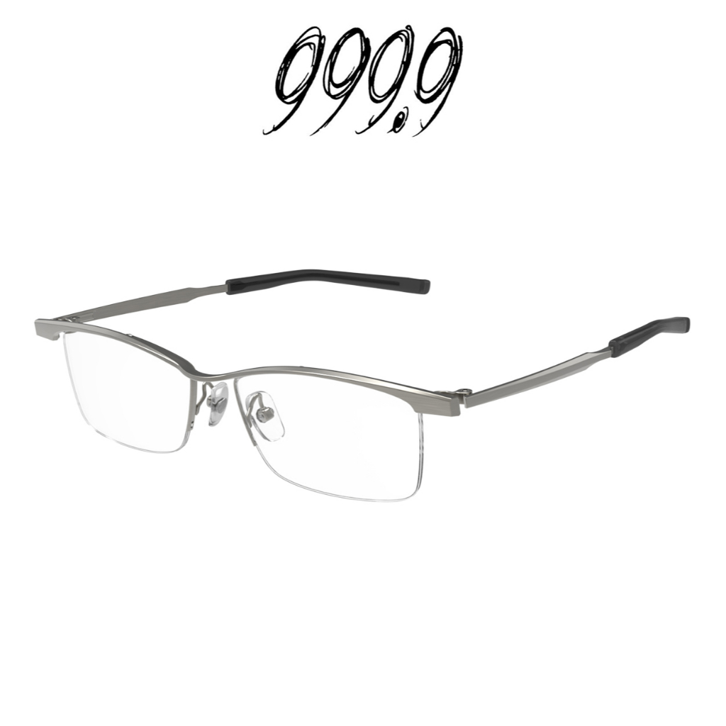 日本 999.9 Four Nines 眼鏡 S-875T C.4 (霧鈦) 日本 鏡框【原作眼鏡】