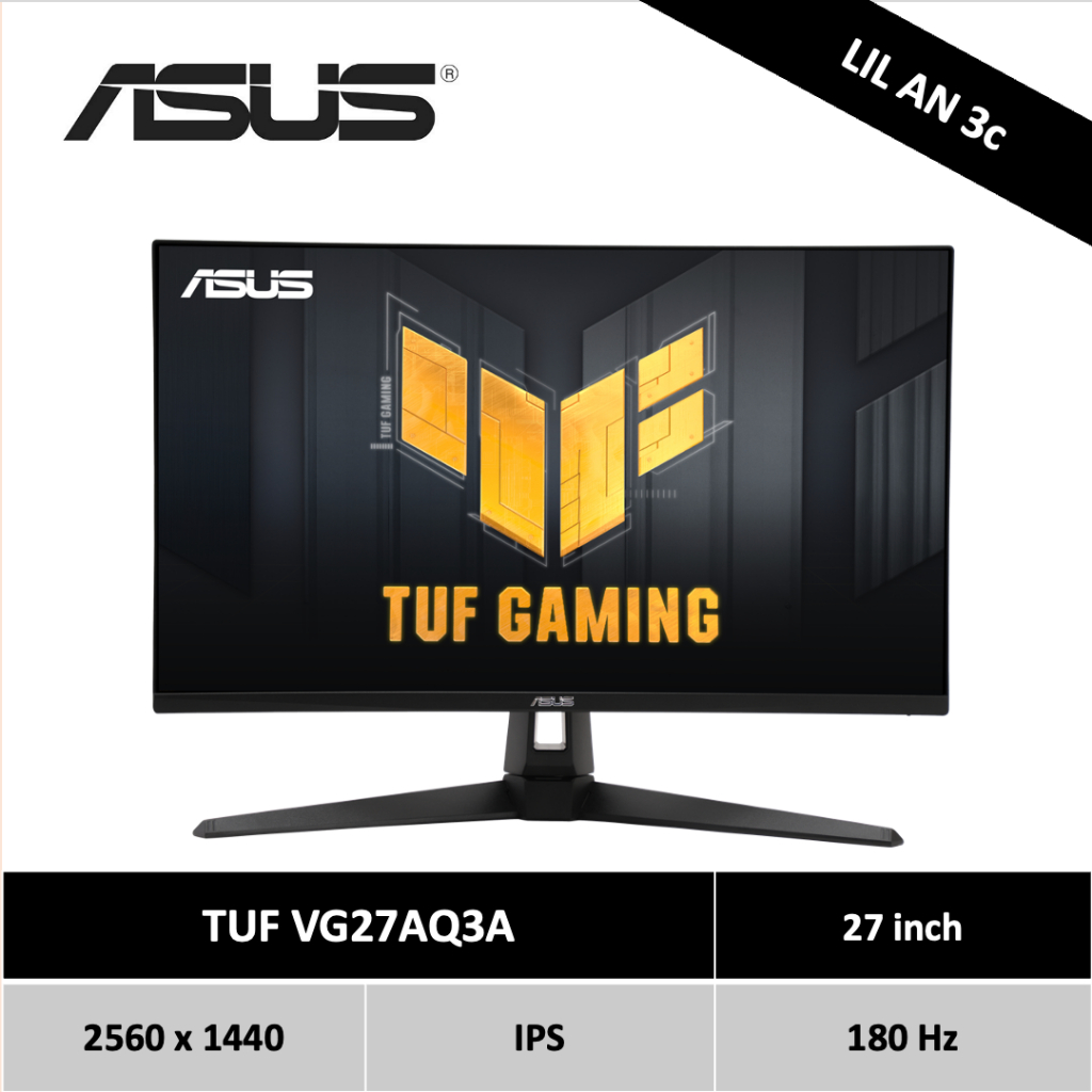 小安3c🐻 ASUS 華碩 TUF VG27AQ3A 27型 IPS 電競螢幕