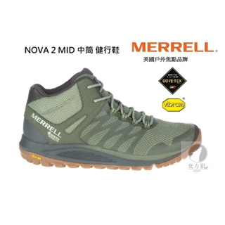 MERRELL 男 NOVA 2 MID GORE-TEX 防水中筒健行鞋 066649 7折優惠