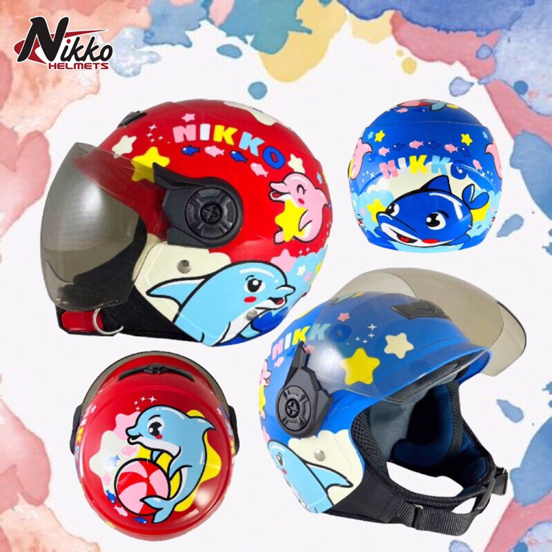 Nikko 兒童安全帽 海豚Holiday樂園 童帽 N-506 海洋生物