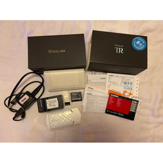 Casio Exilim EX-TR50美肌自拍神器（珍珠白）