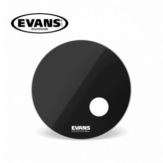 EVANS BD22RB EQ3 22'' 黑色面鼓皮/挖洞款【敦煌樂器】