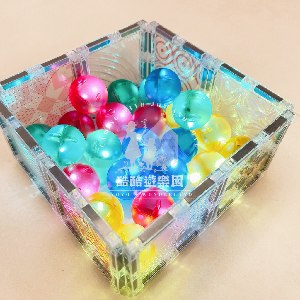 ✨台灣出貨🔴🔵🟢🟡🟠發光球 閃光球 木製小球✨新色上市🟠🟡🟢🔵🔴磁力片最佳玩伴👍滾球管道必備👍