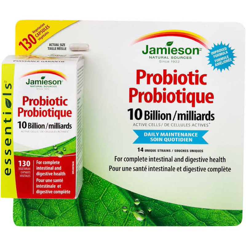 特價!加拿大Jamieson Probiotics 益生菌100億株 130粒入
