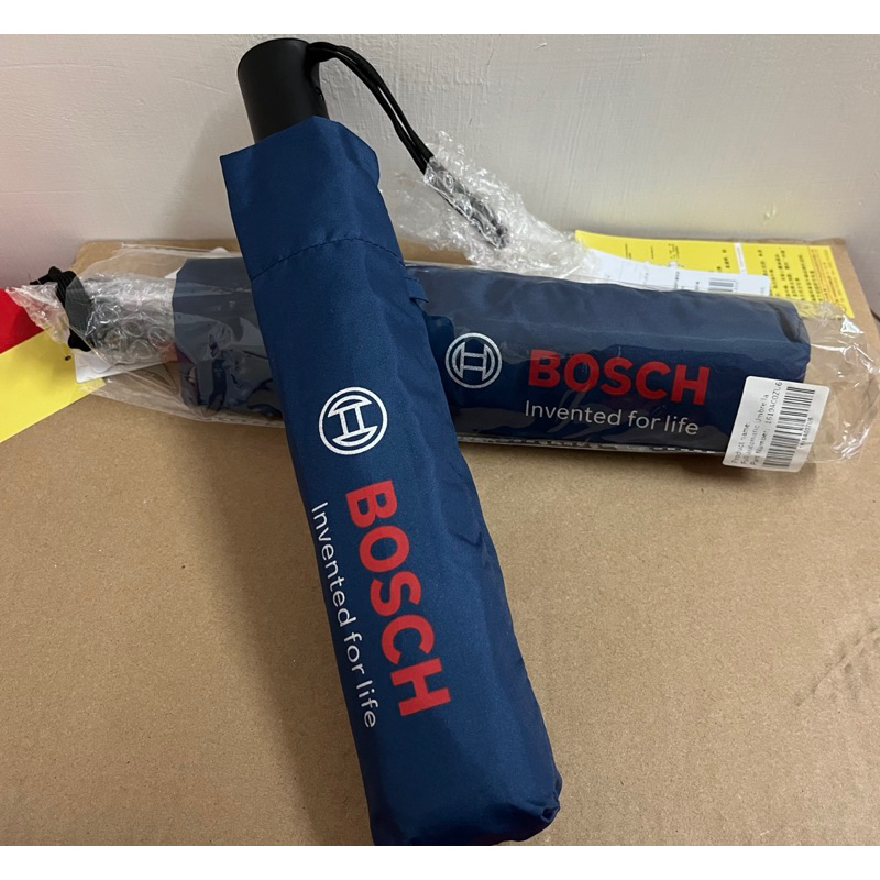 Bosch 博世 電動工具 Logo 雨傘 自動傘 折疊傘 短傘 按壓自動彈跳