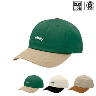 OBEY 老帽 BOLD BENNY 6 PANEL 多色 刺繡 小標 撞色 老帽 棒球帽 鴨舌帽⫷ScrewCap⫸