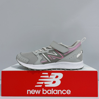 New Balance 650 中童 灰色 麂皮 寬楦 魔鬼氈 運動 休閒鞋 YT650SR1