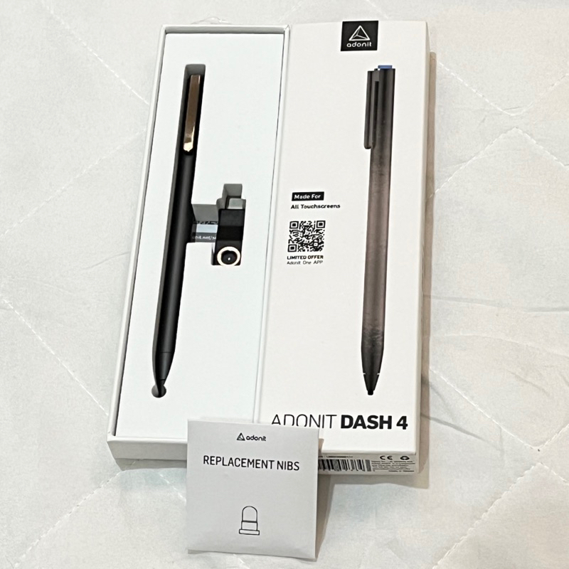 Adonit Dash 4 黑 九成新 原廠貨