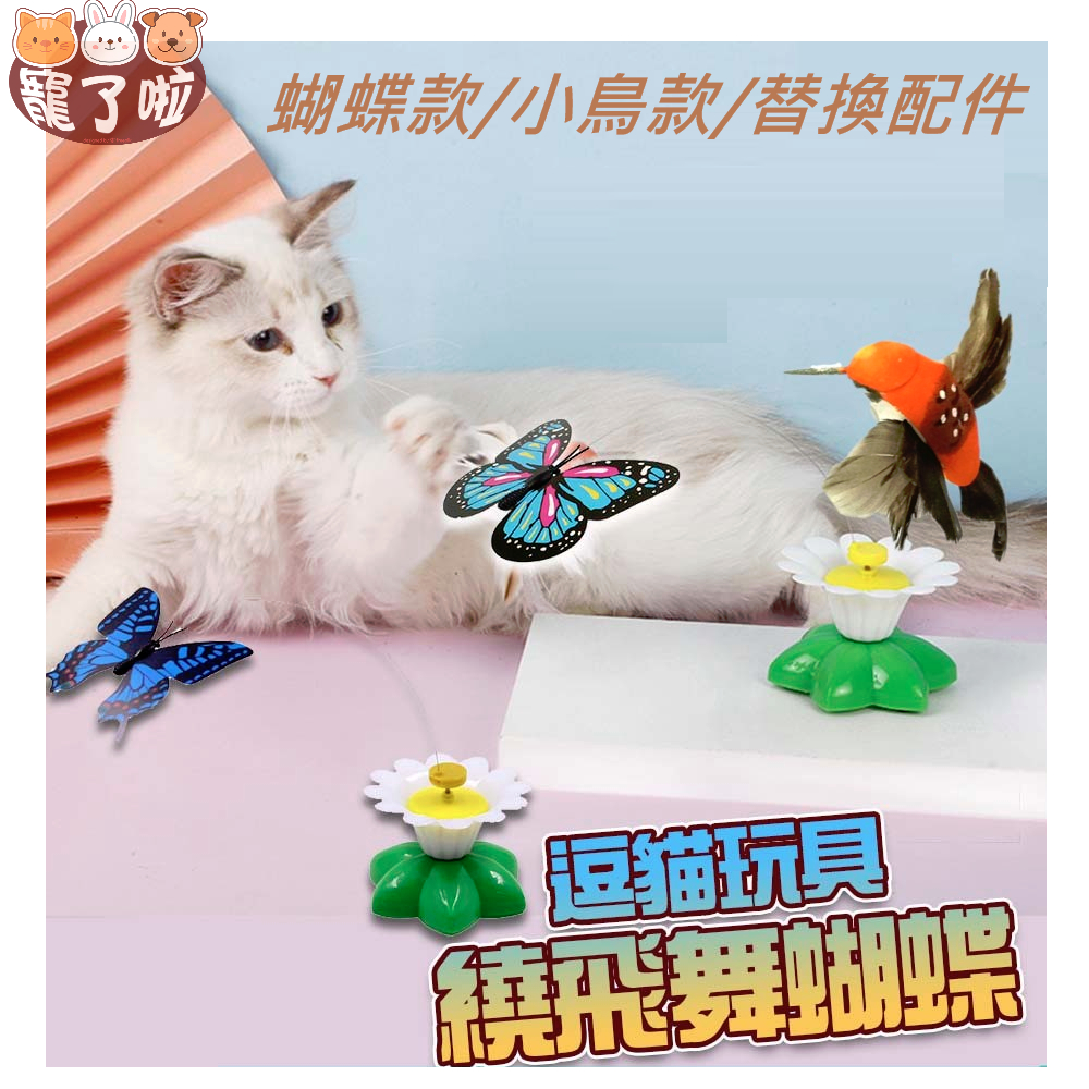 電動逗貓玩具 電動貓玩具 蝴蝶 /小鳥  蝴蝶逗貓棒 逗貓玩具 逗貓棒 寵物玩具 貓玩具 貓玩具 貓玩具