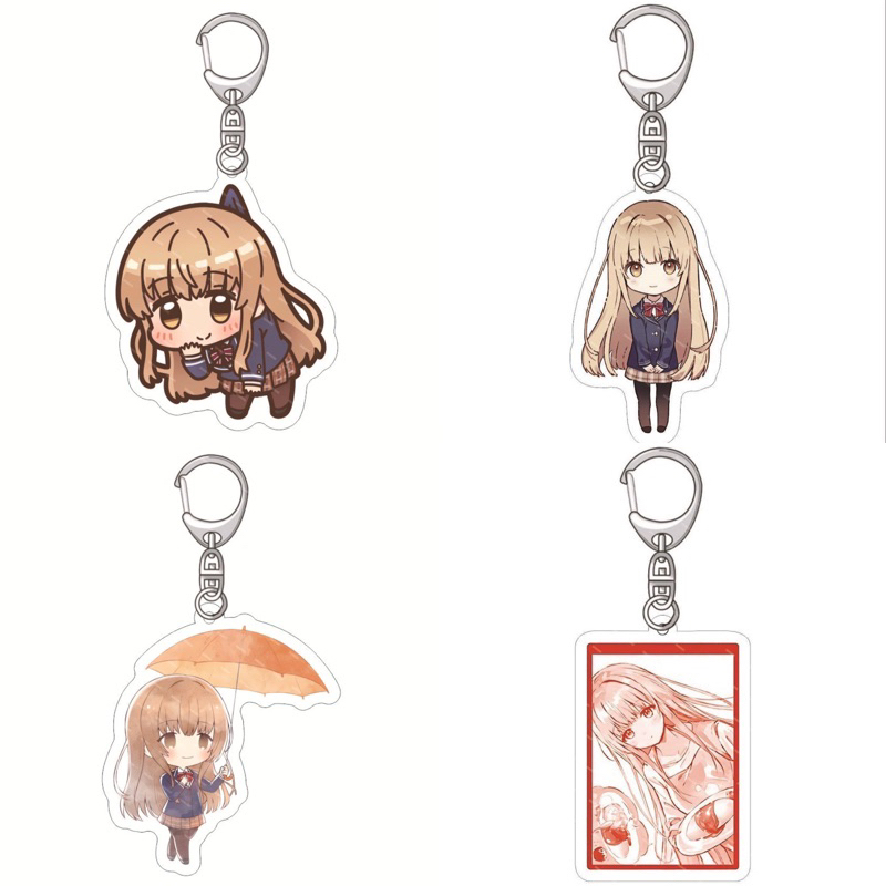 ⚡️J⚡️【現貨】關於我在無意間被隔壁的天使變成廢柴這件事 椎名真昼 藤宮周吊飾 鑰匙扣