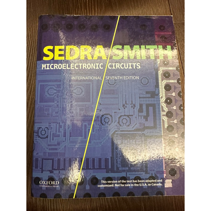 電機用書 Sedra Smith seven edition 電子學原文書