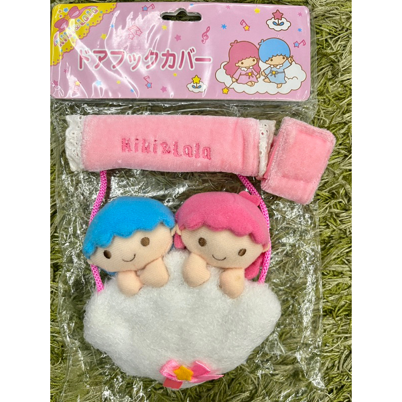 日本限定 Sanrio 三麗鷗 絕版 2003年 雙子星 小天使 Kiki Lala 雲朵 吊飾 玩偶 娃娃 公仔