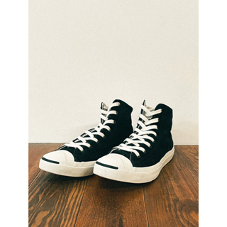 Converse Jack Purcell 開口笑 高筒 黑麂皮 US9