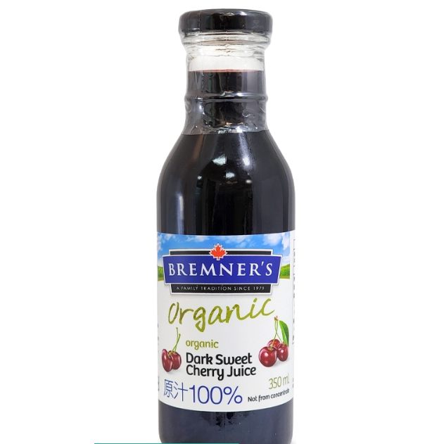 🍁加拿大🍒無糖Bremner‘s 布蘭納 有機黑櫻桃原汁 Organic Cherry Juice 櫻桃汁