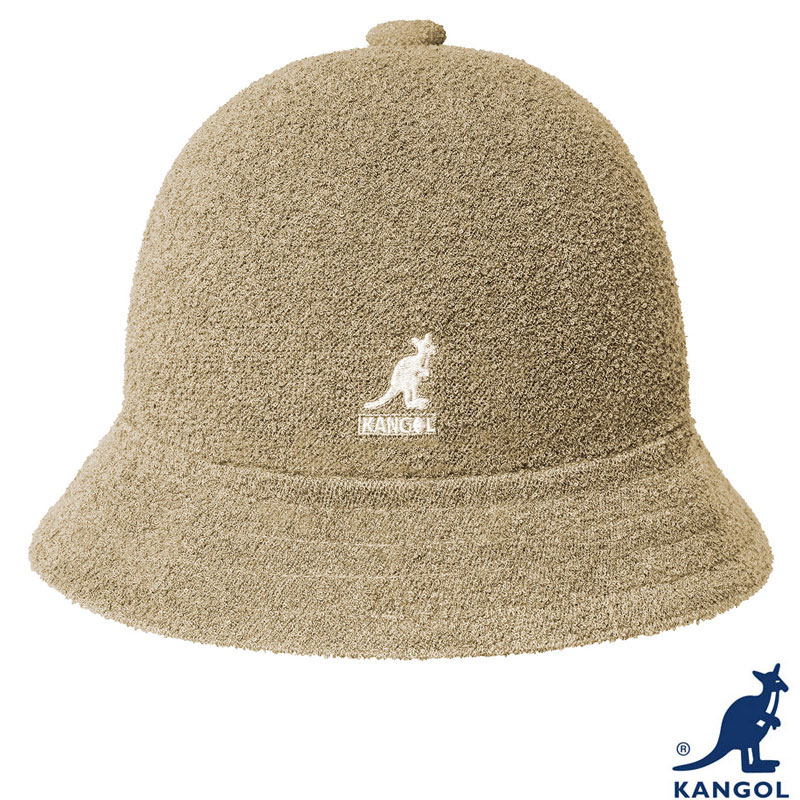 KANGOL - 0397BC BERMUDA CASUAL BUCKET 毛巾布 鐘型帽 漁夫帽 (燕麥色) 化學原宿