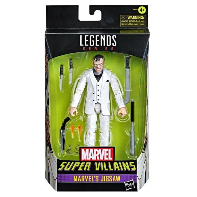 Marvel Legends 漫威 MARVEL'S JIGSAW 6吋人物 拼圖 反派人物 F34345L00