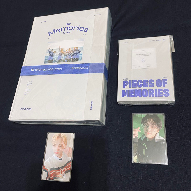 ENHYPEN 回憶錄 數位版 寫真版 禎元 NIKI 西村力 Pieces of Memories Step 1