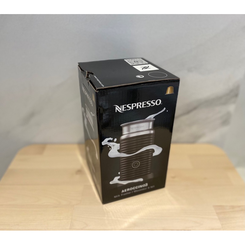 《Nespresso雀巢》Aeroccino3 牛奶發泡機 黑色 (全新)