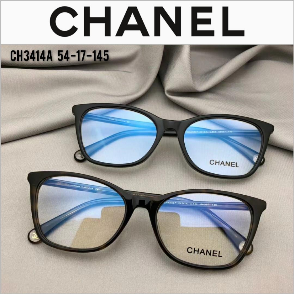 【現貨】麗睛眼鏡Chanel【可刷卡分期】香奈兒 CH3414 光學眼鏡 太陽眼鏡 精品眼鏡 明星同款 小香眼鏡 熱賣款