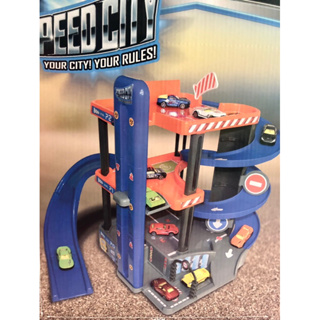 speed city極速都市 極速城市停車大樓 ToysRUs玩具反斗城
