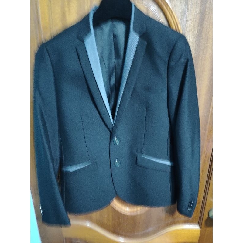 Gaudi homme高第黑色西裝外套