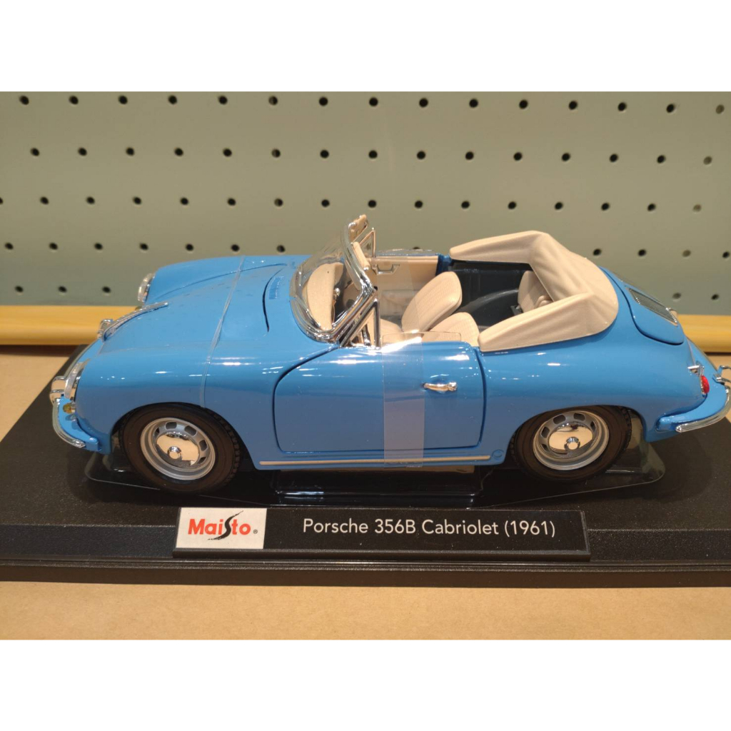 !現貨下殺!【Maisto】COSTCO 好市多 1:18收藏模型車 經典古董敞篷 Porsche 356B